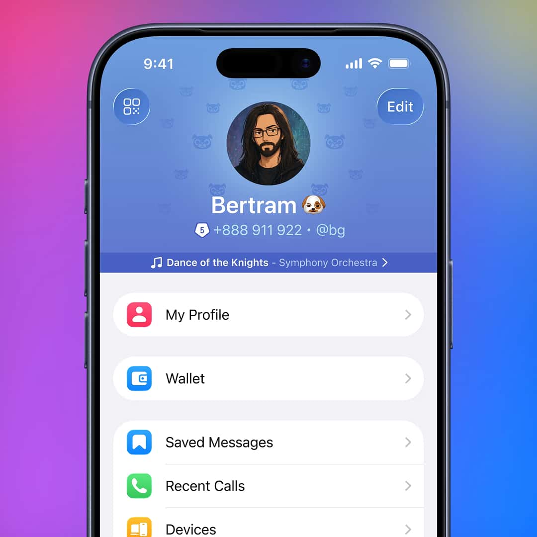 Telegram AI bot interface — real Telegram screenshot