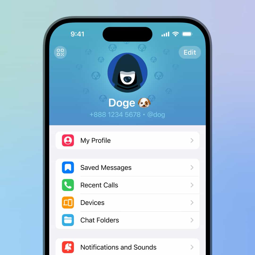 내 프로필, 추천 채널 그리고 15개의 추가 기능