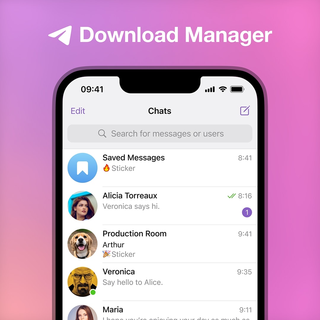Download Manager, New Attachment Menu, Live Streaming With Other Apps and More