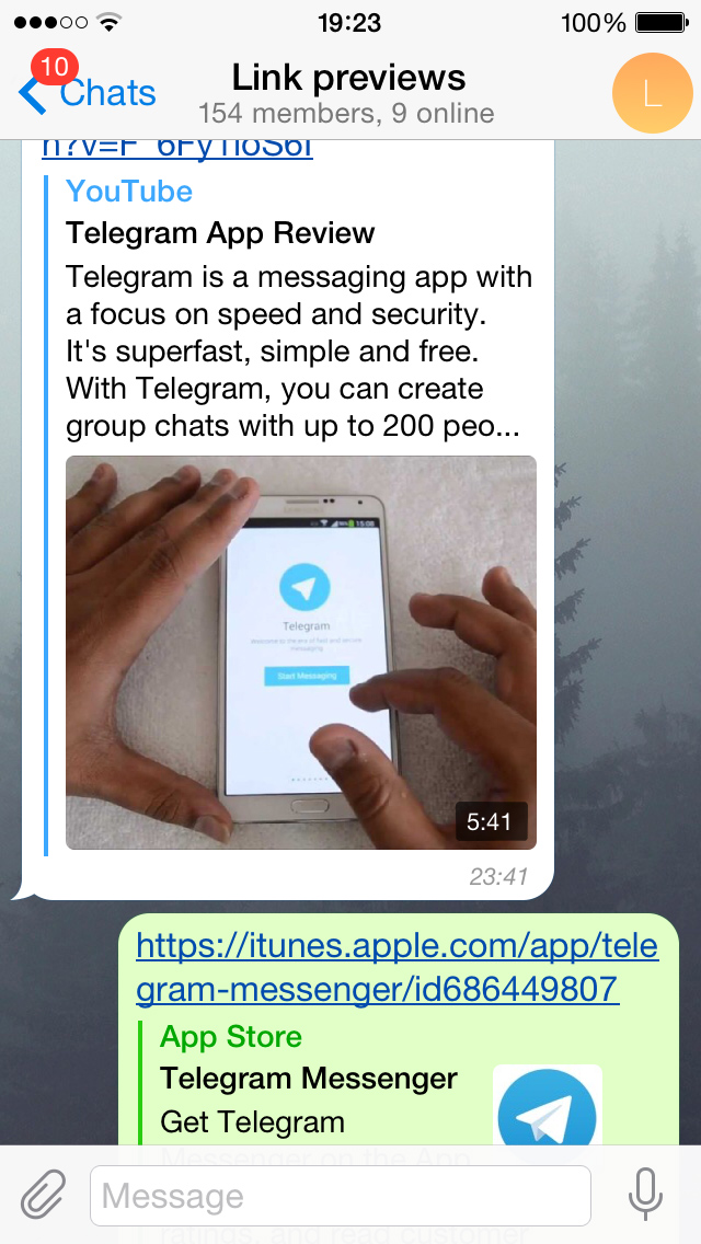 Telegram viral katsem