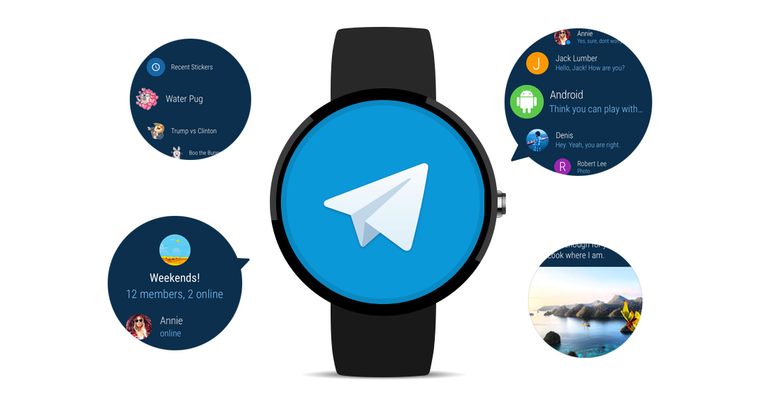 Telegram for Android Wear 2.0