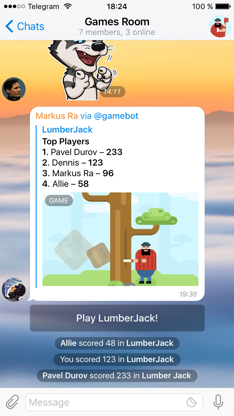 Question: Telegram bot for free games?