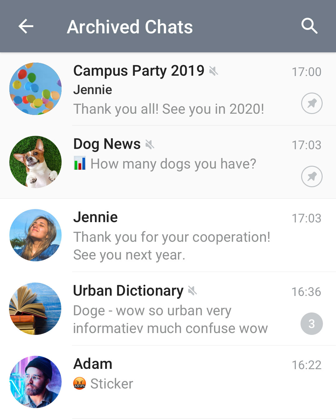 Archived Chats, a New Design and More