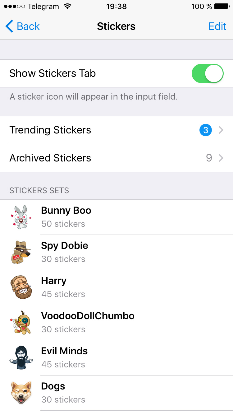 Trending Stickers, Storage and More